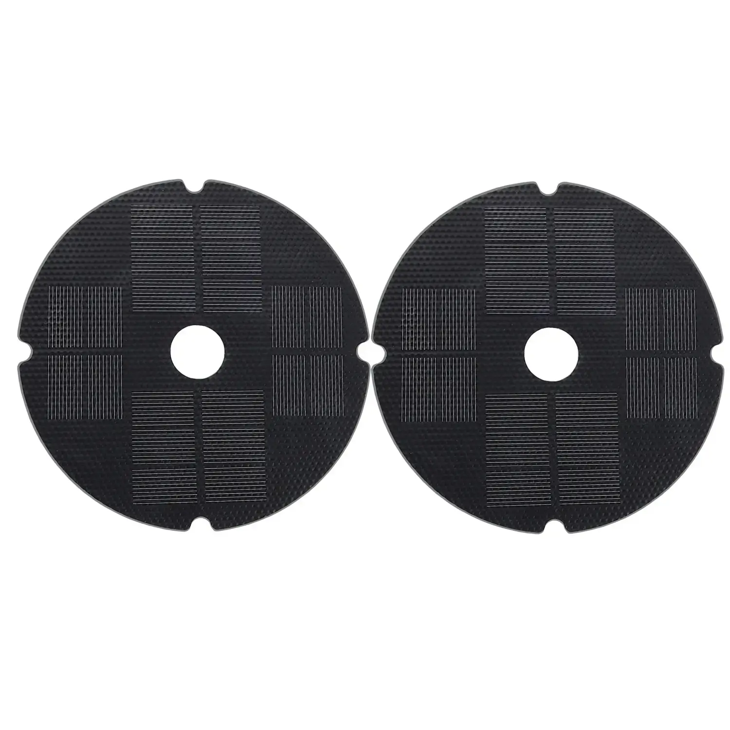 2W panou solar rotund