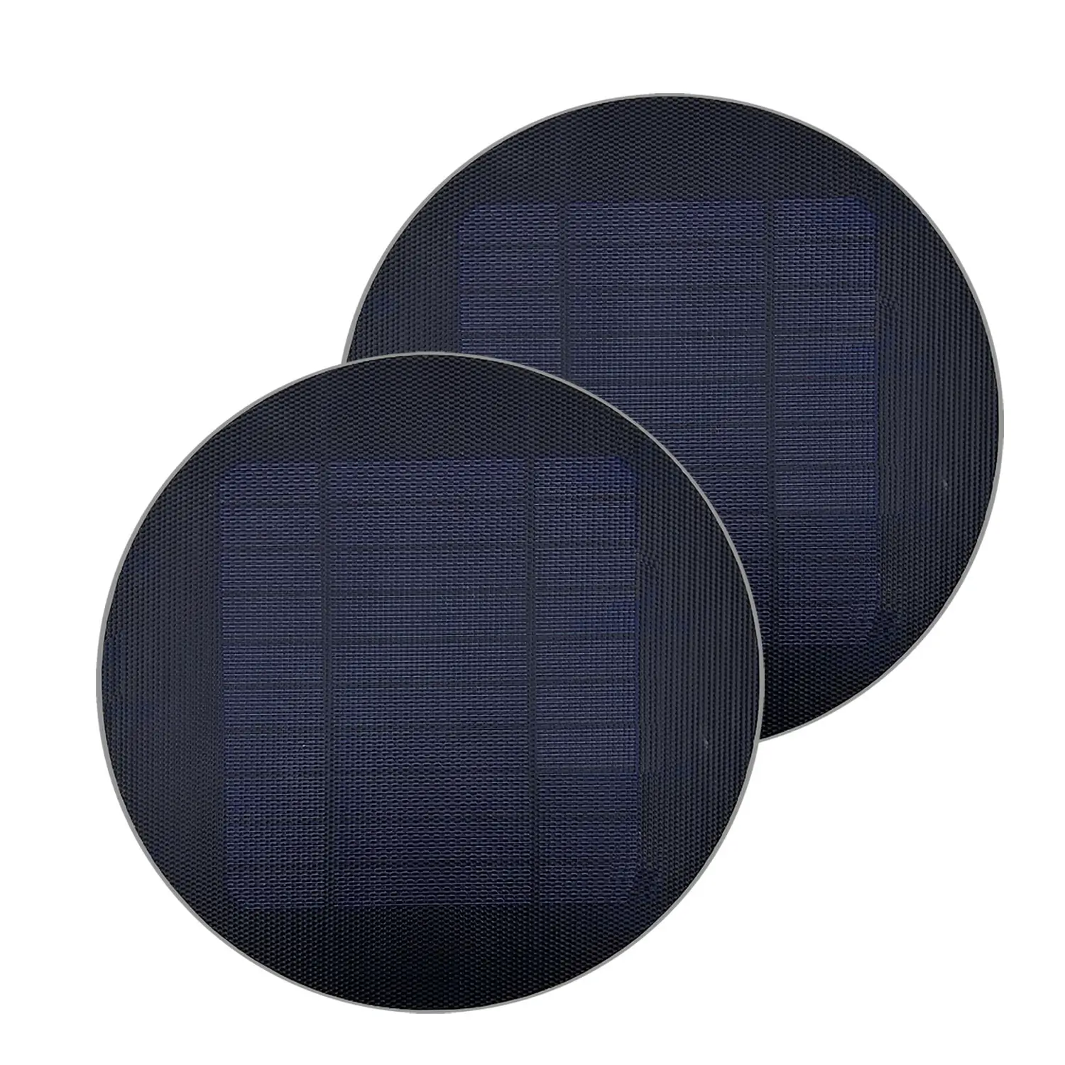 5W panou solar rotund