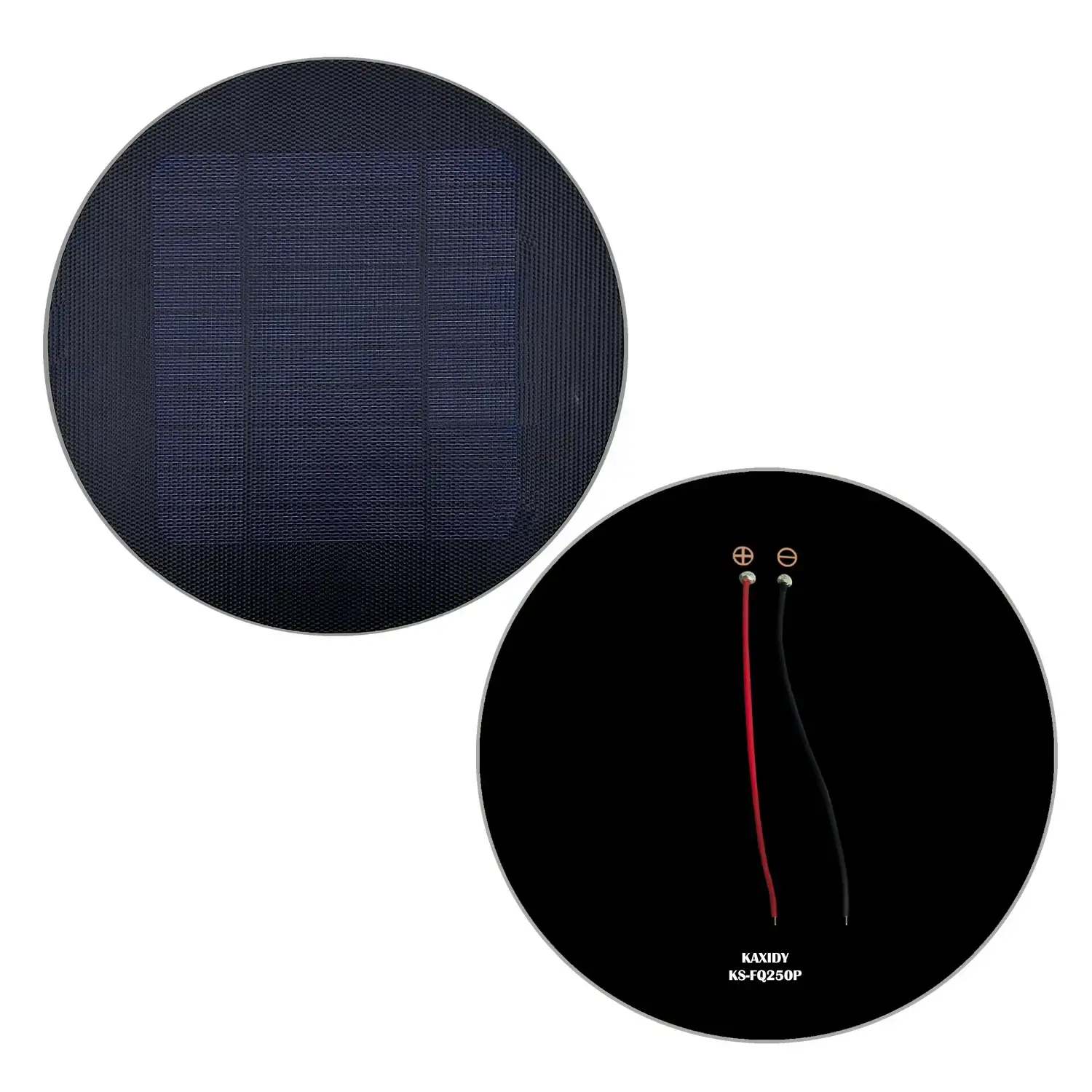 6W Panouri Solare Rotunde