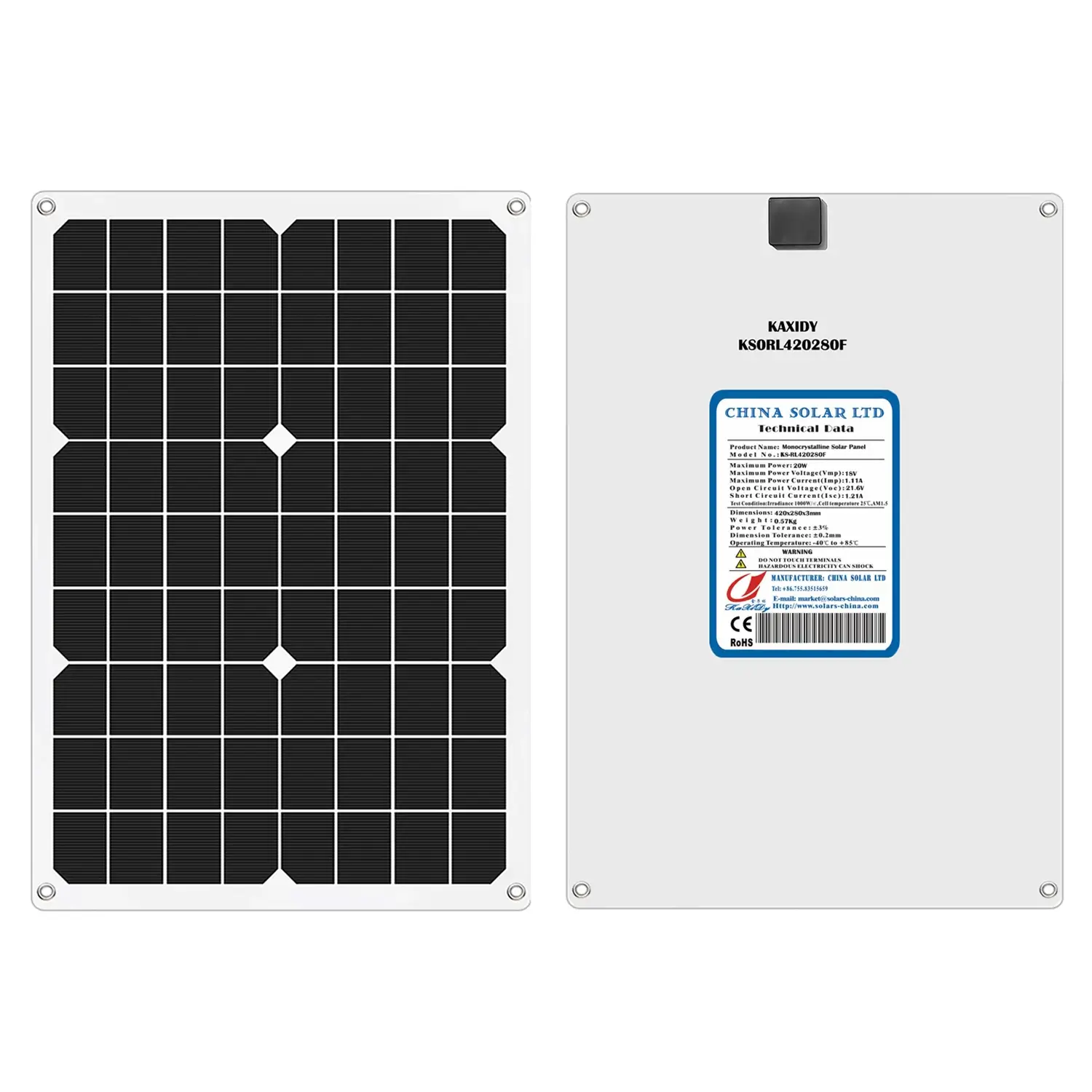 panouri solare flexibile 20W