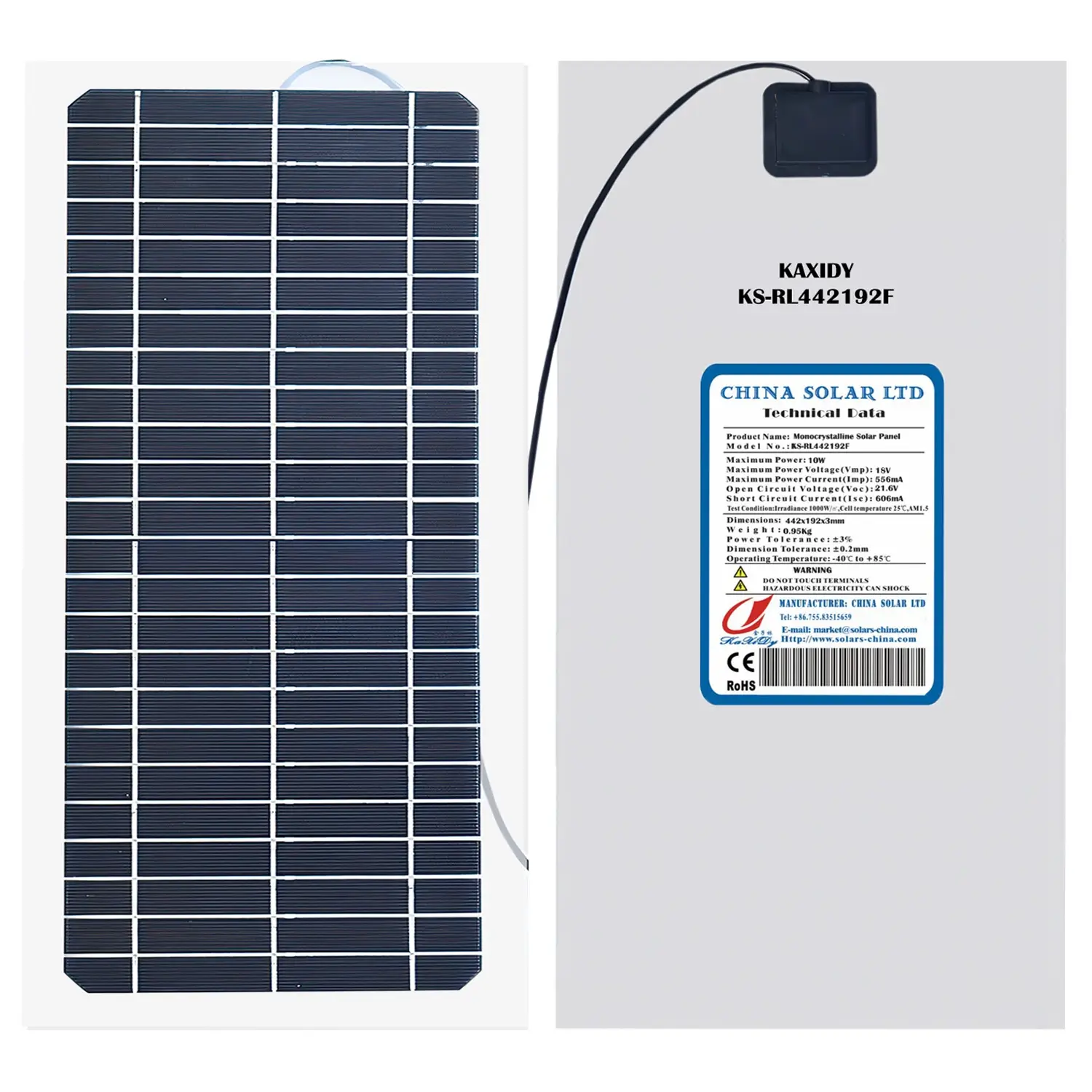 10W panouri solare flexibile