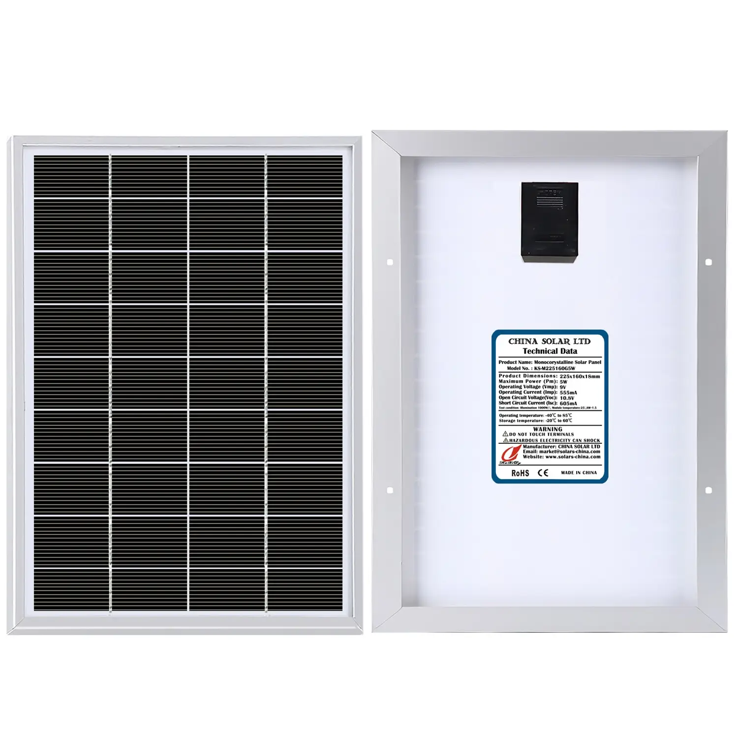Panou Solar Monocristalin 5W