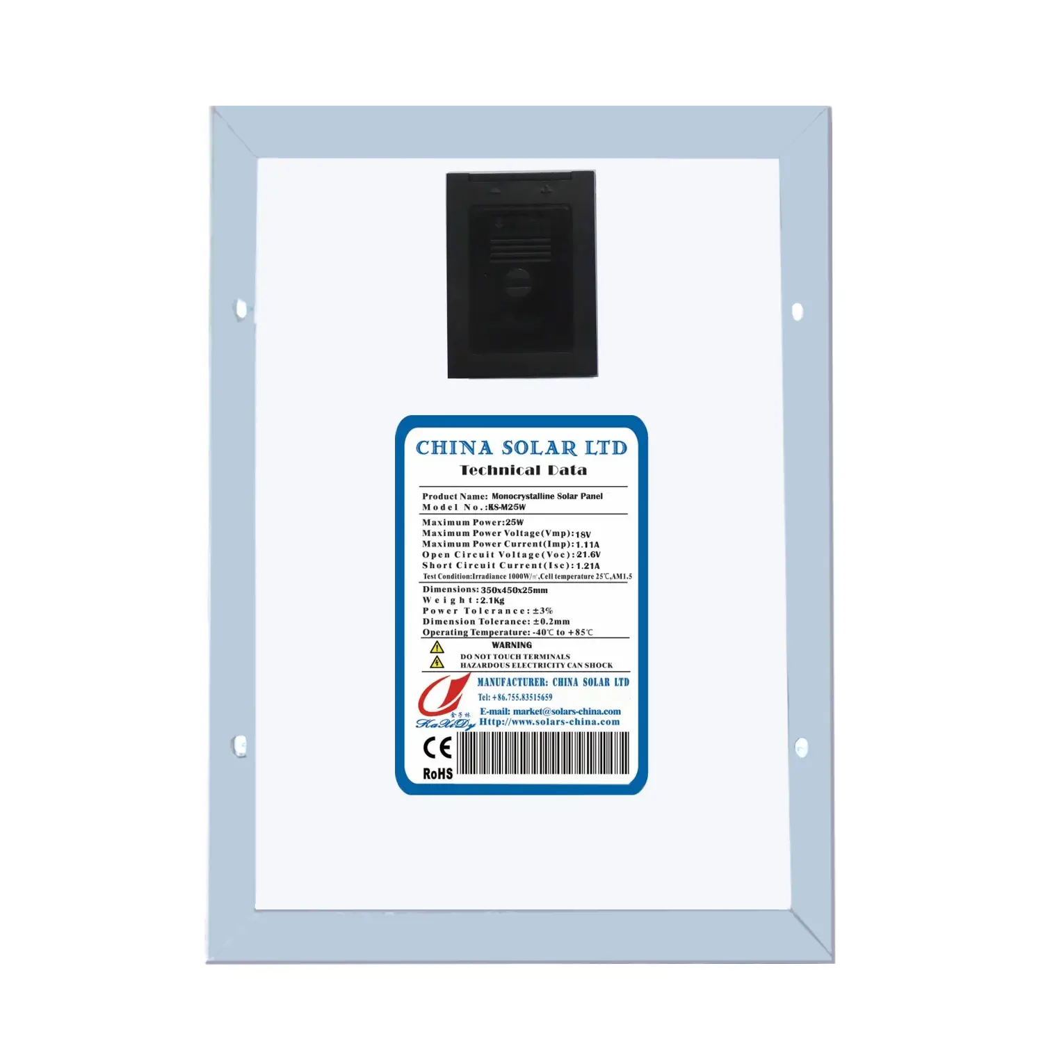 module de panouri solare 25W
