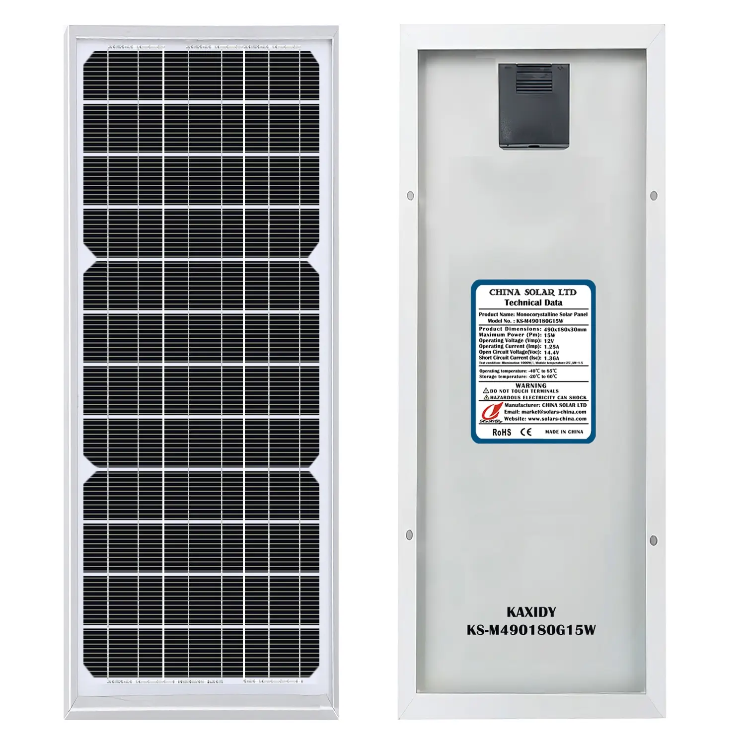 Modul Solar Fotovoltaic 15W
