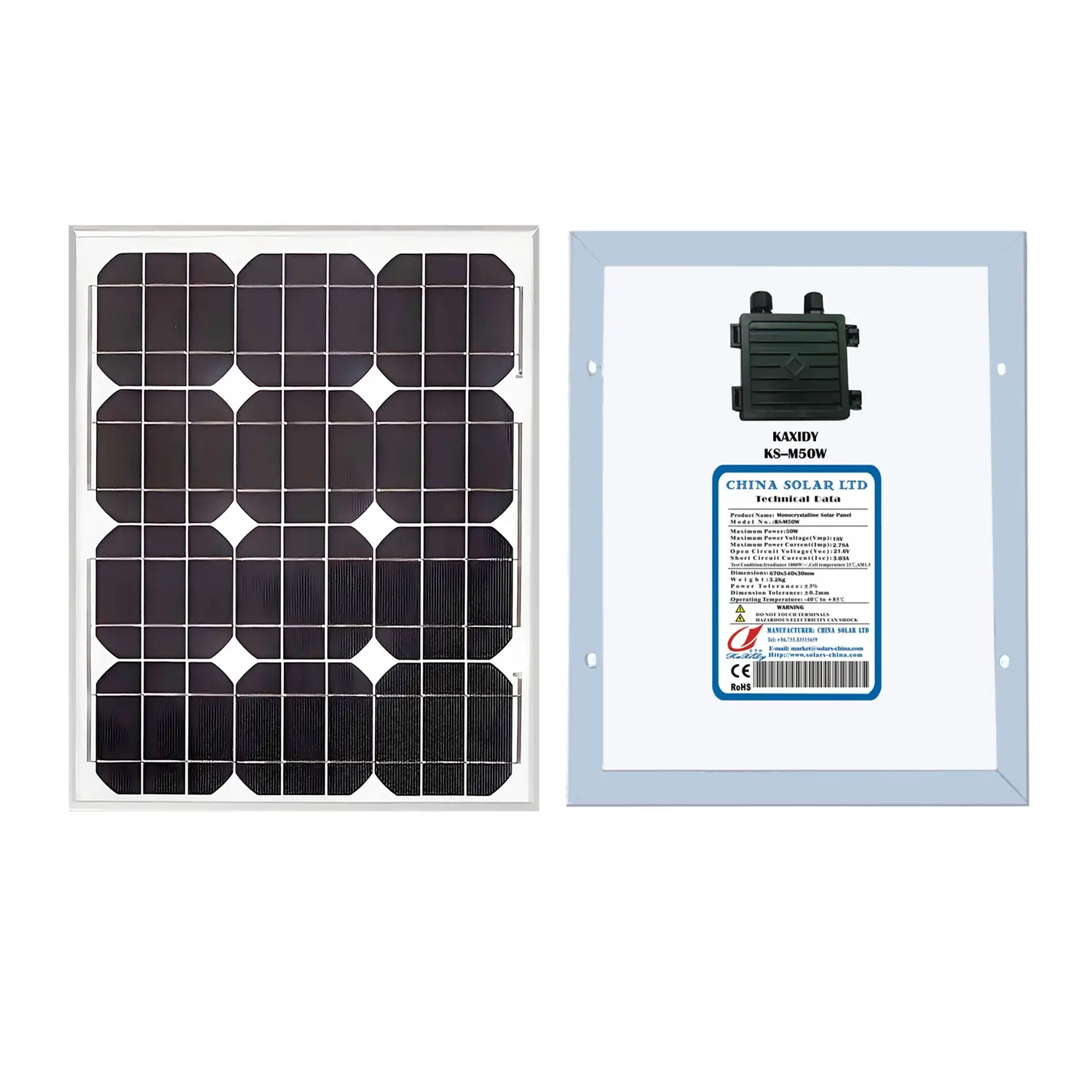 50W Panou Fotovoltaic