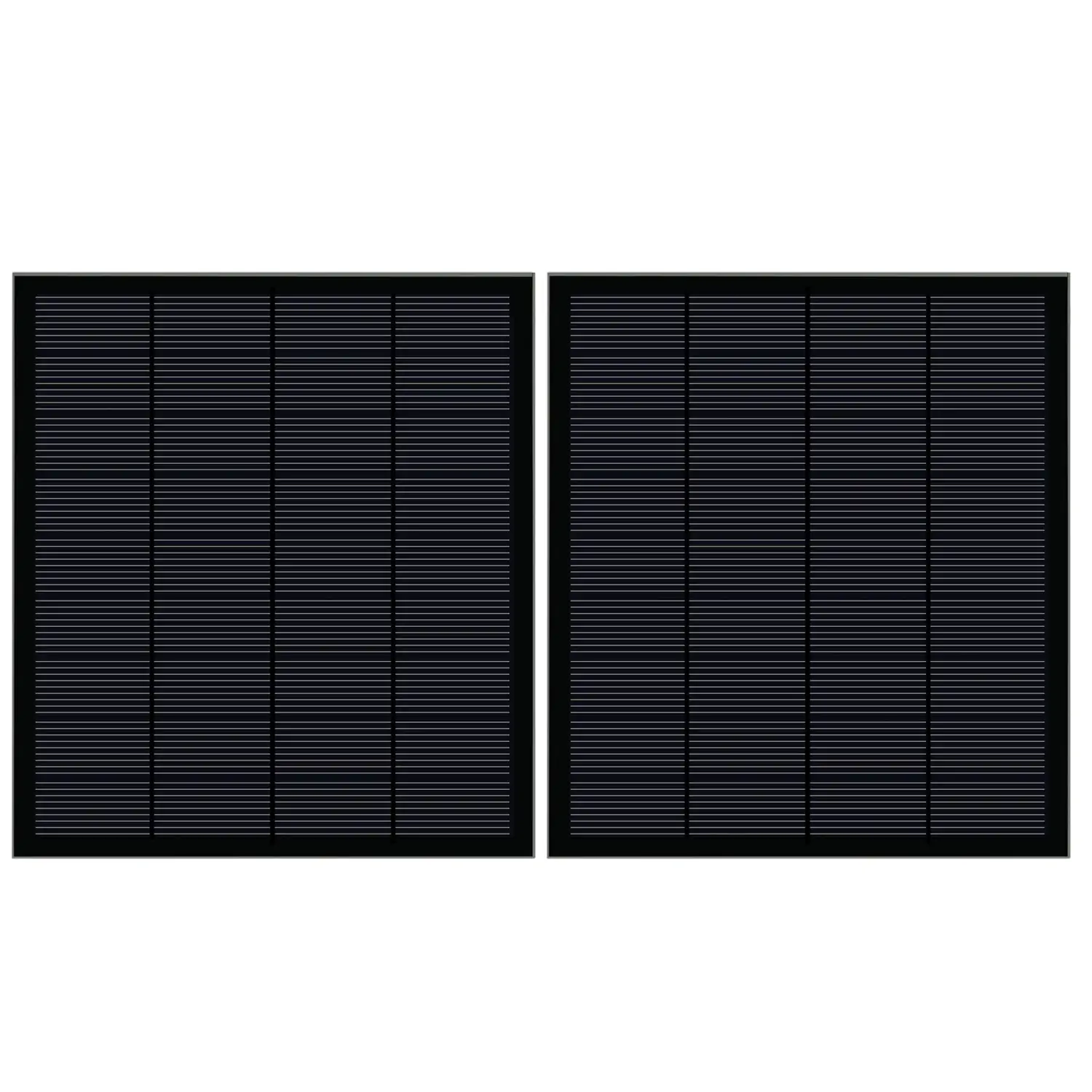 9V Panou Solar Negru