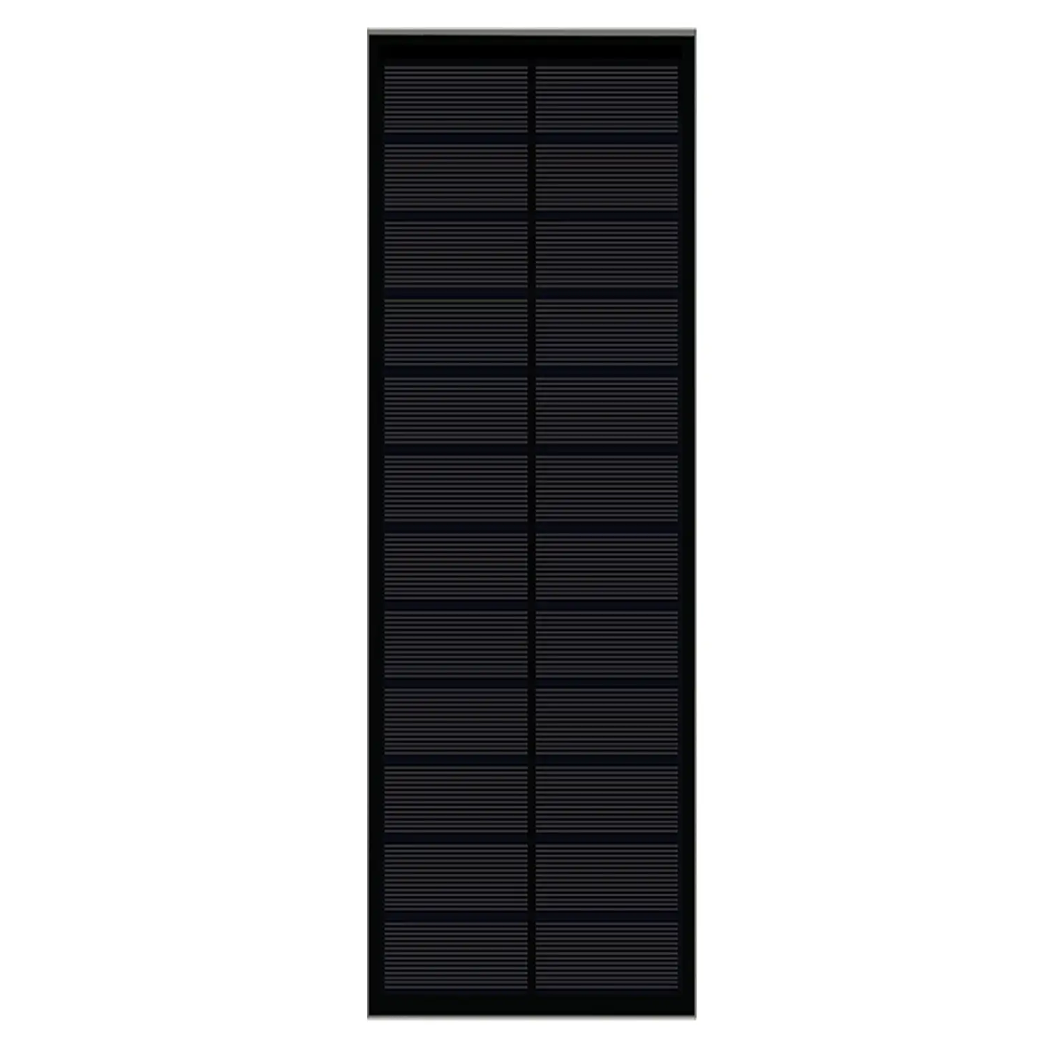 2W Panou Solar Negru