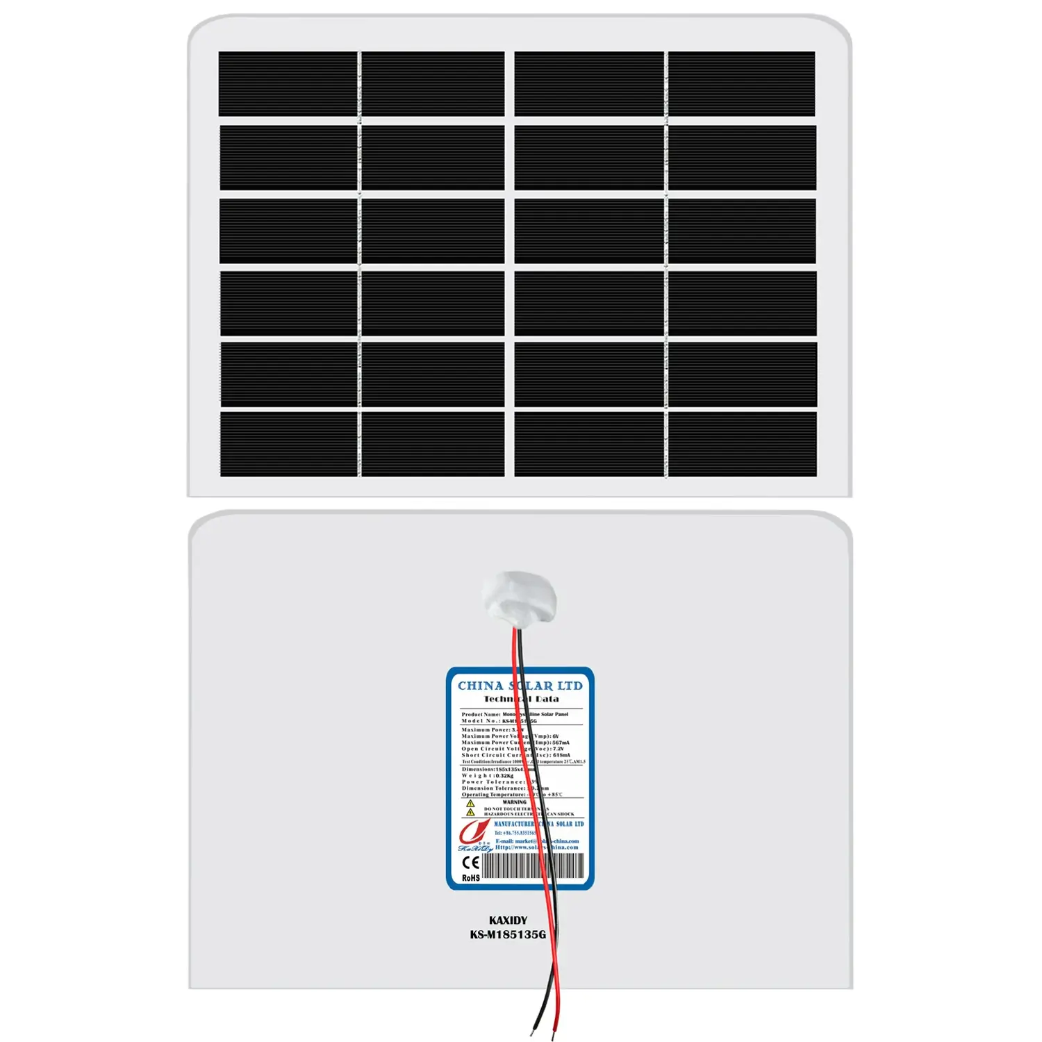 3W panou solar fotovoltaic