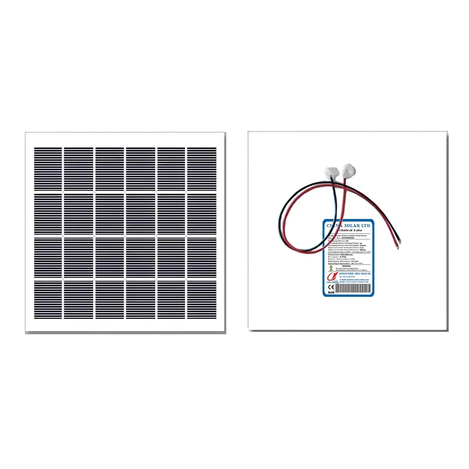 Panou Solar 5W 6V