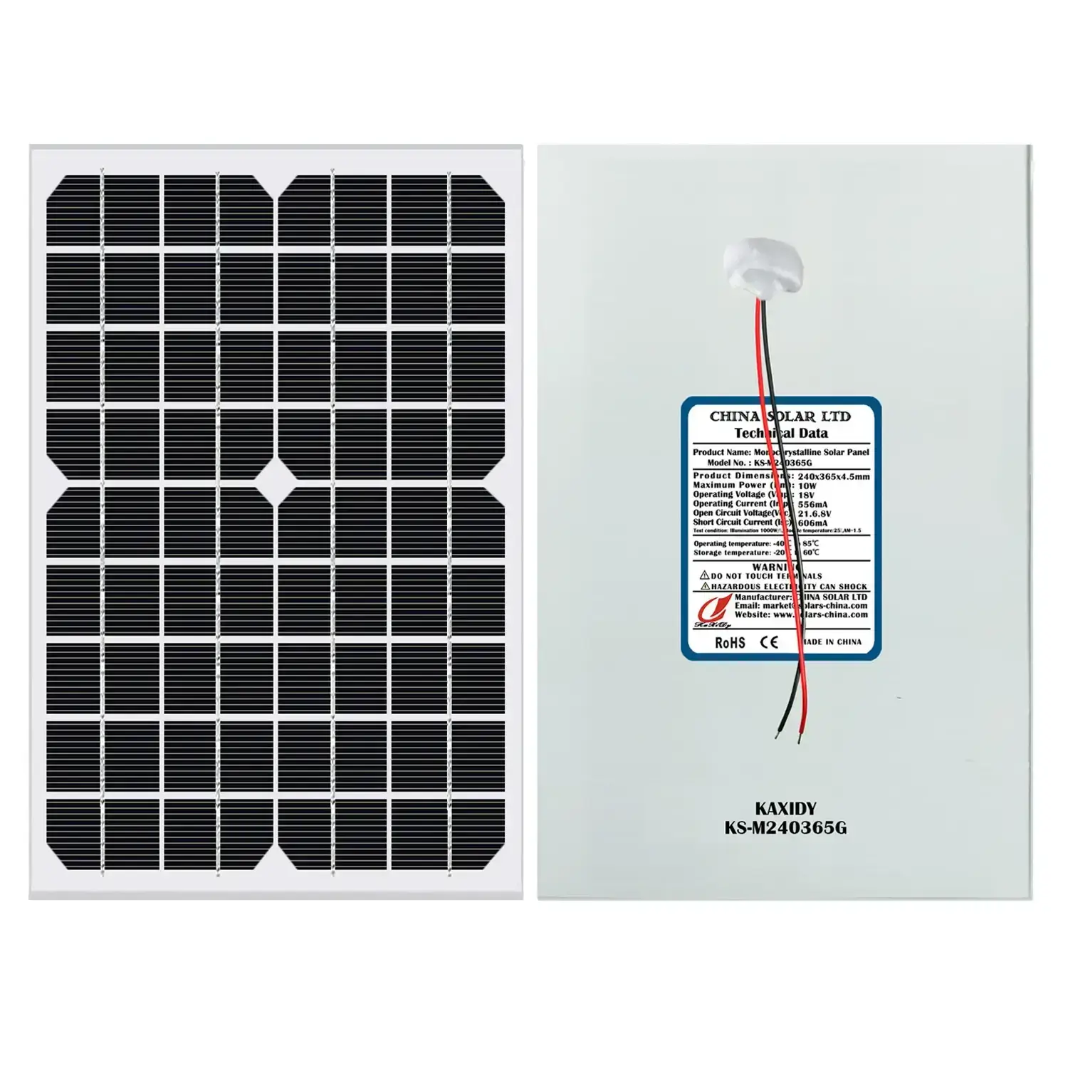 10W Panou Solar Fotovoltaic