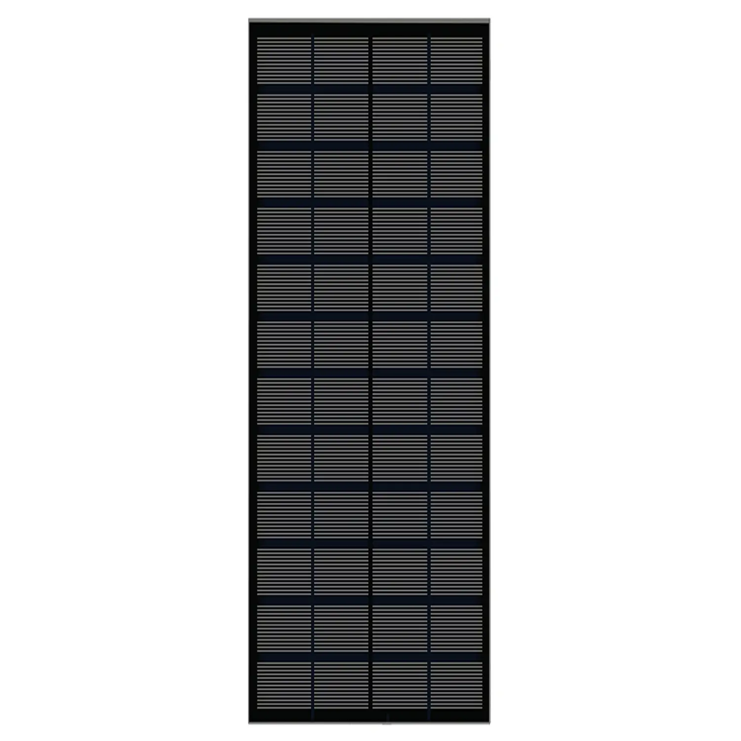 12V Panou Solar Negru