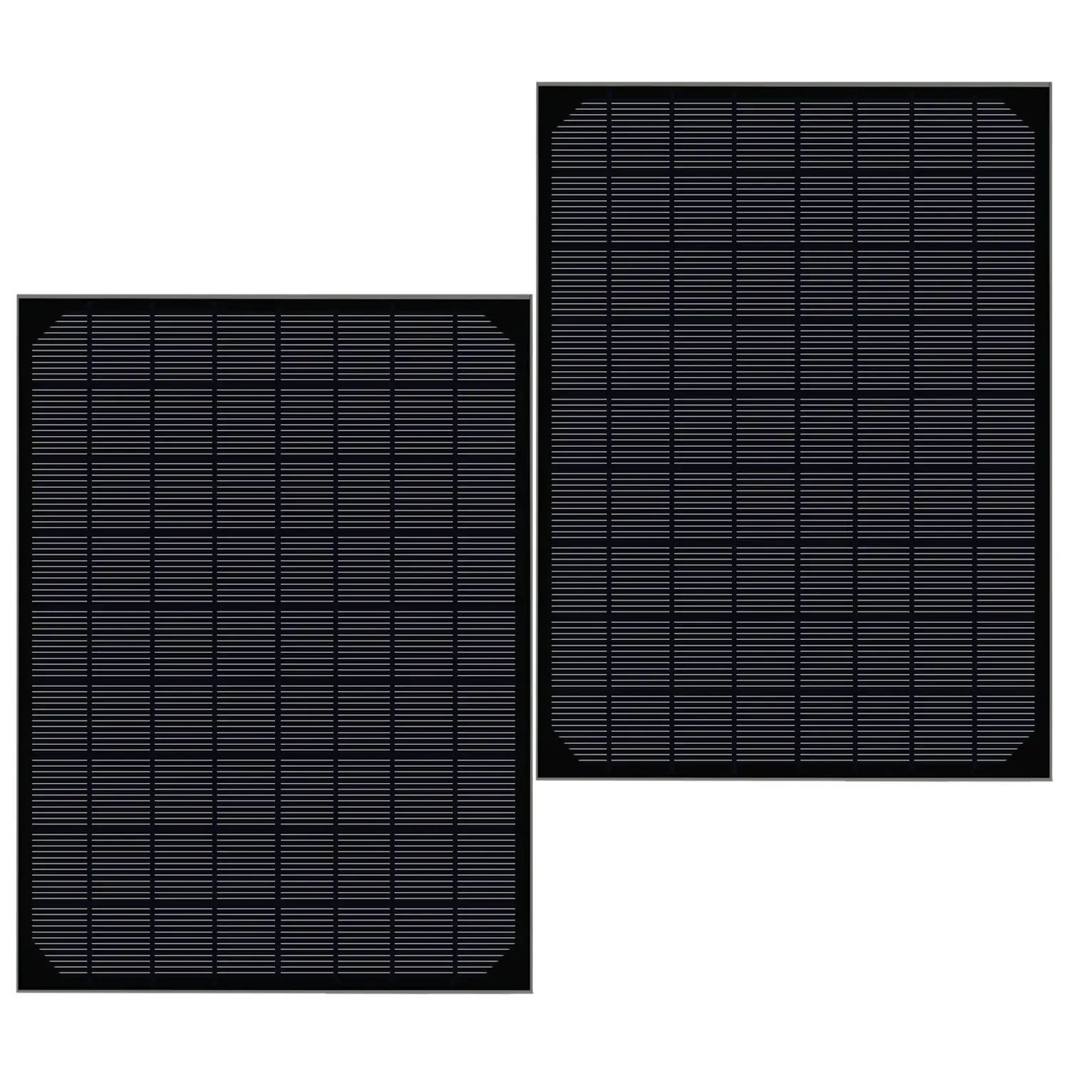 10W Panou Solar Negru