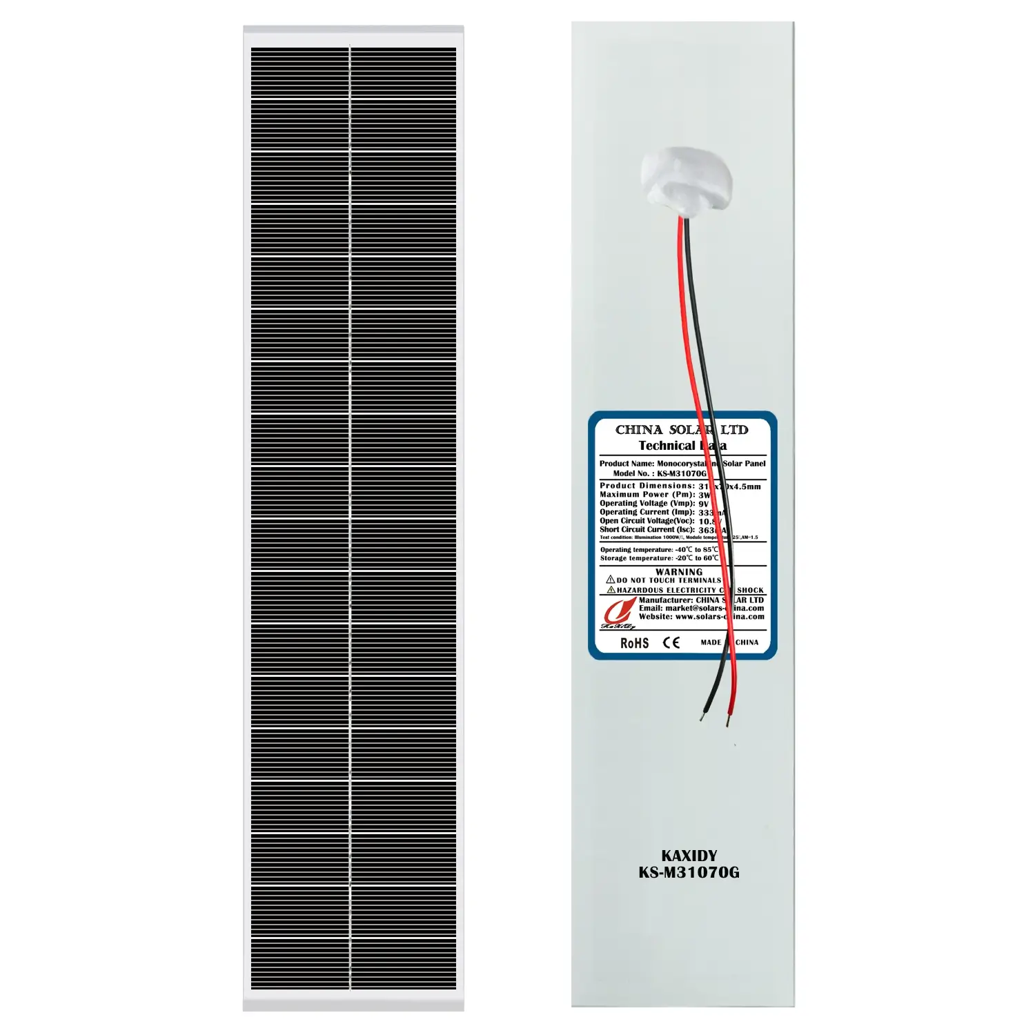 3W Panou Solar Fotovoltaic