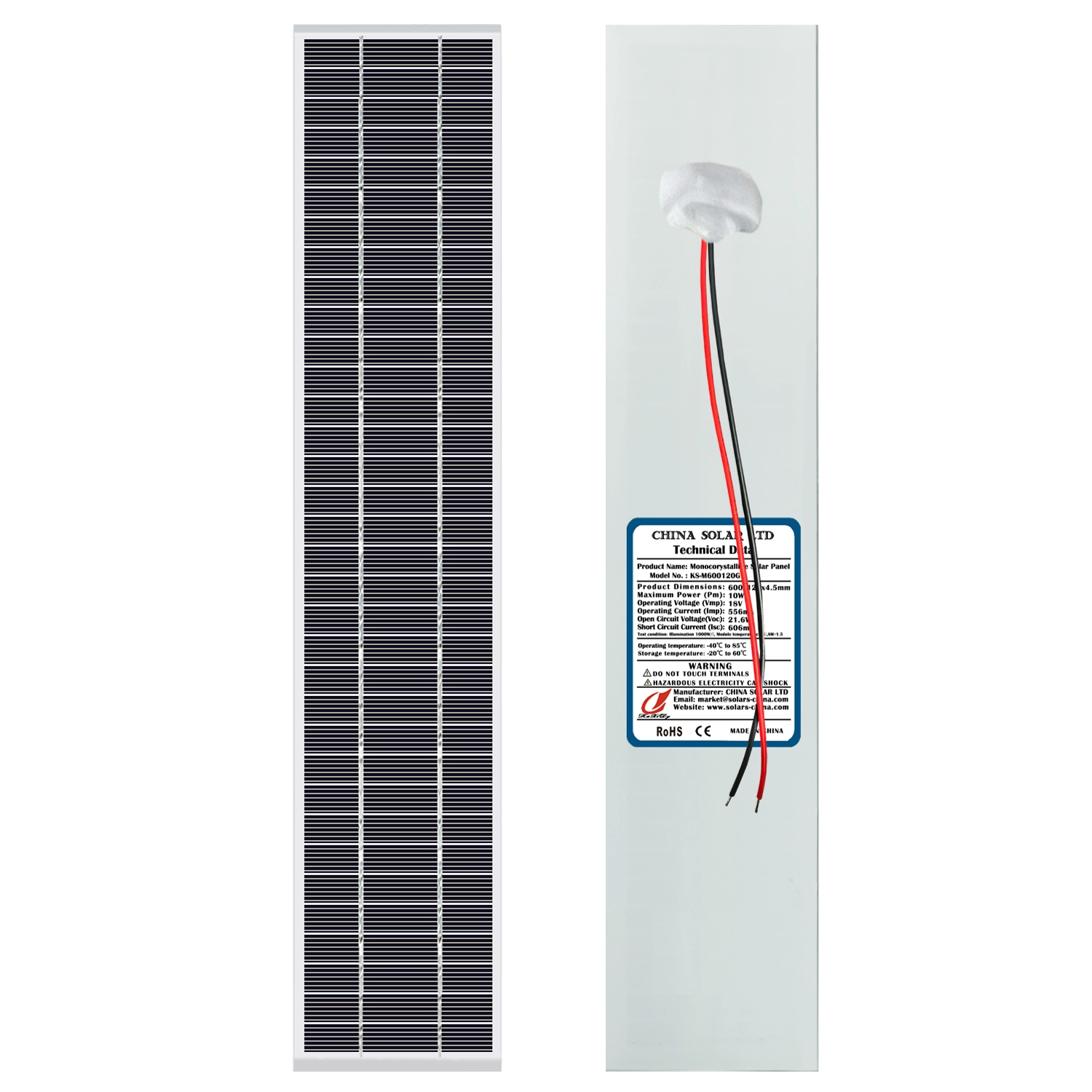10W Panou Solar Lung