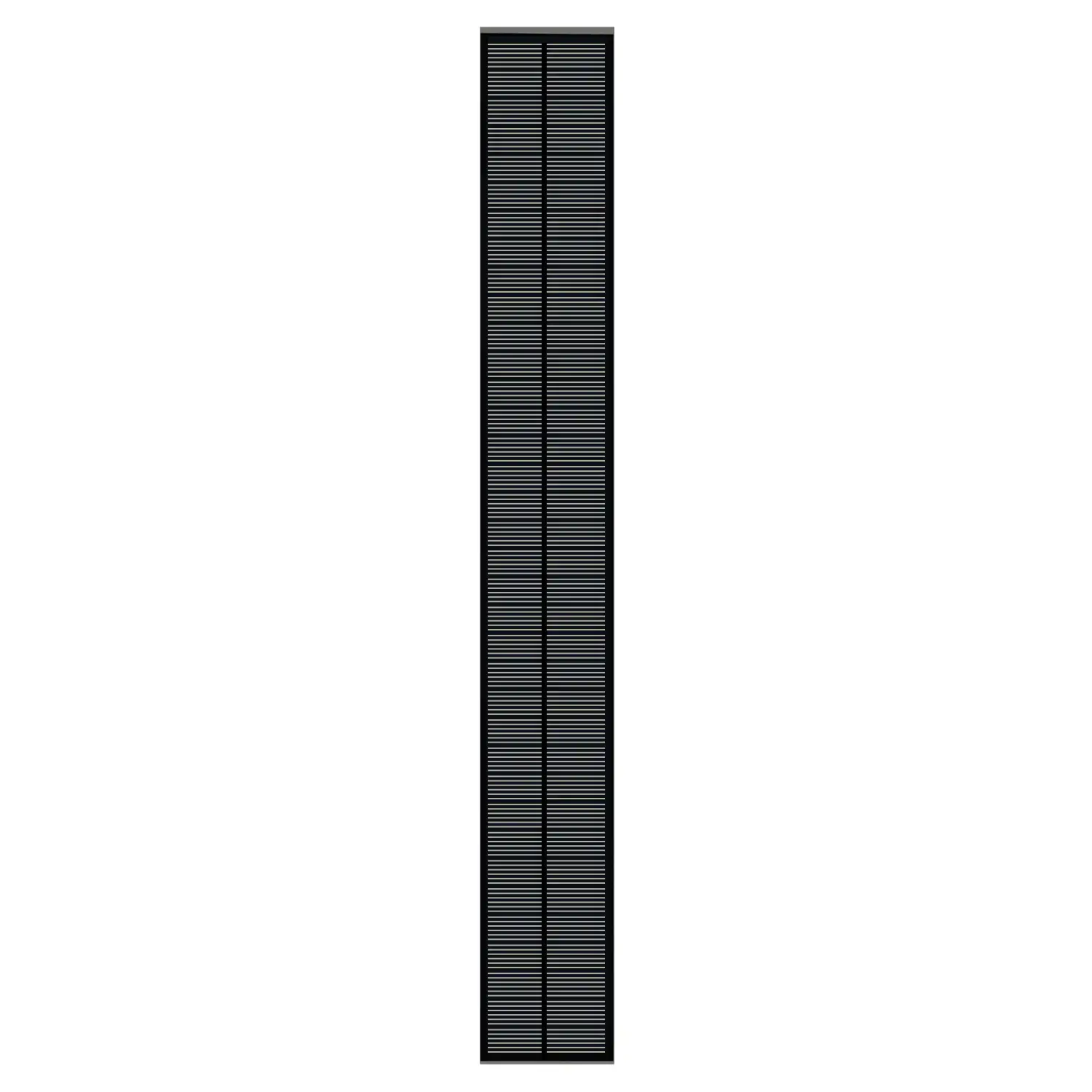 12V Panou Solar Negru