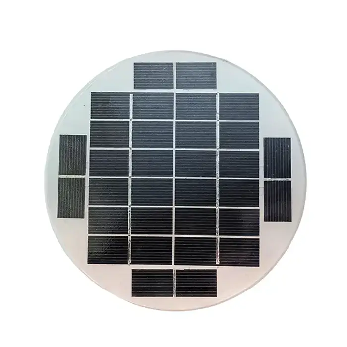 Panou Solar Rotund 6V