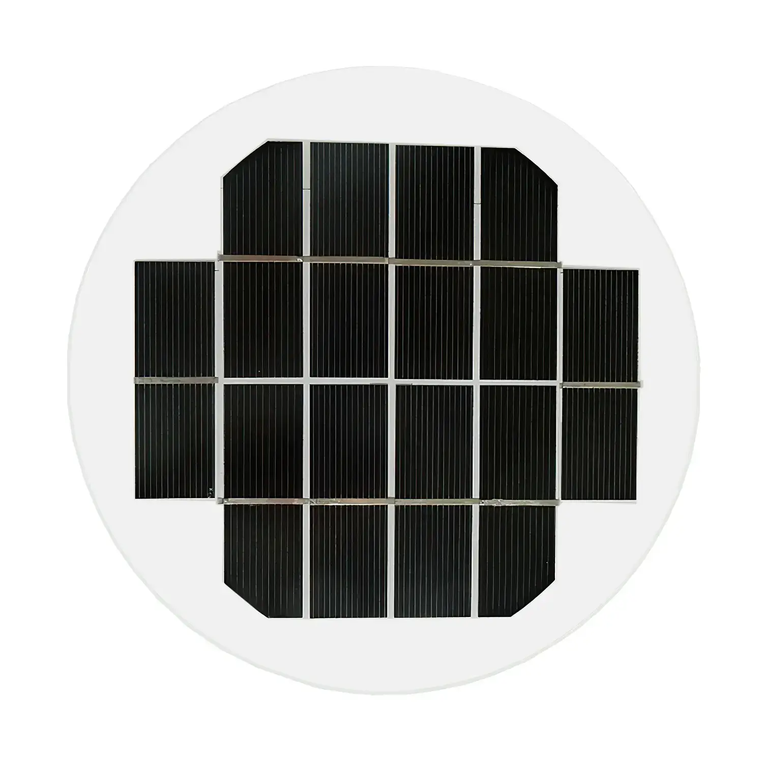 2,5W Panouri Solare Rotunde 