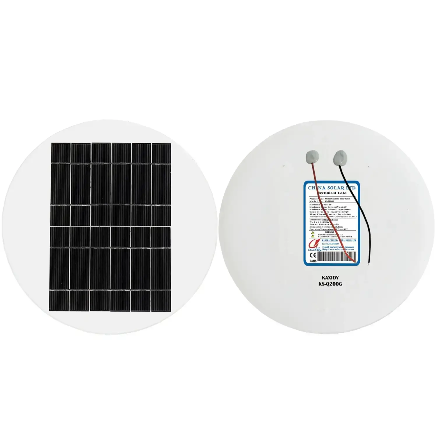 panouri solare circulare 6V
