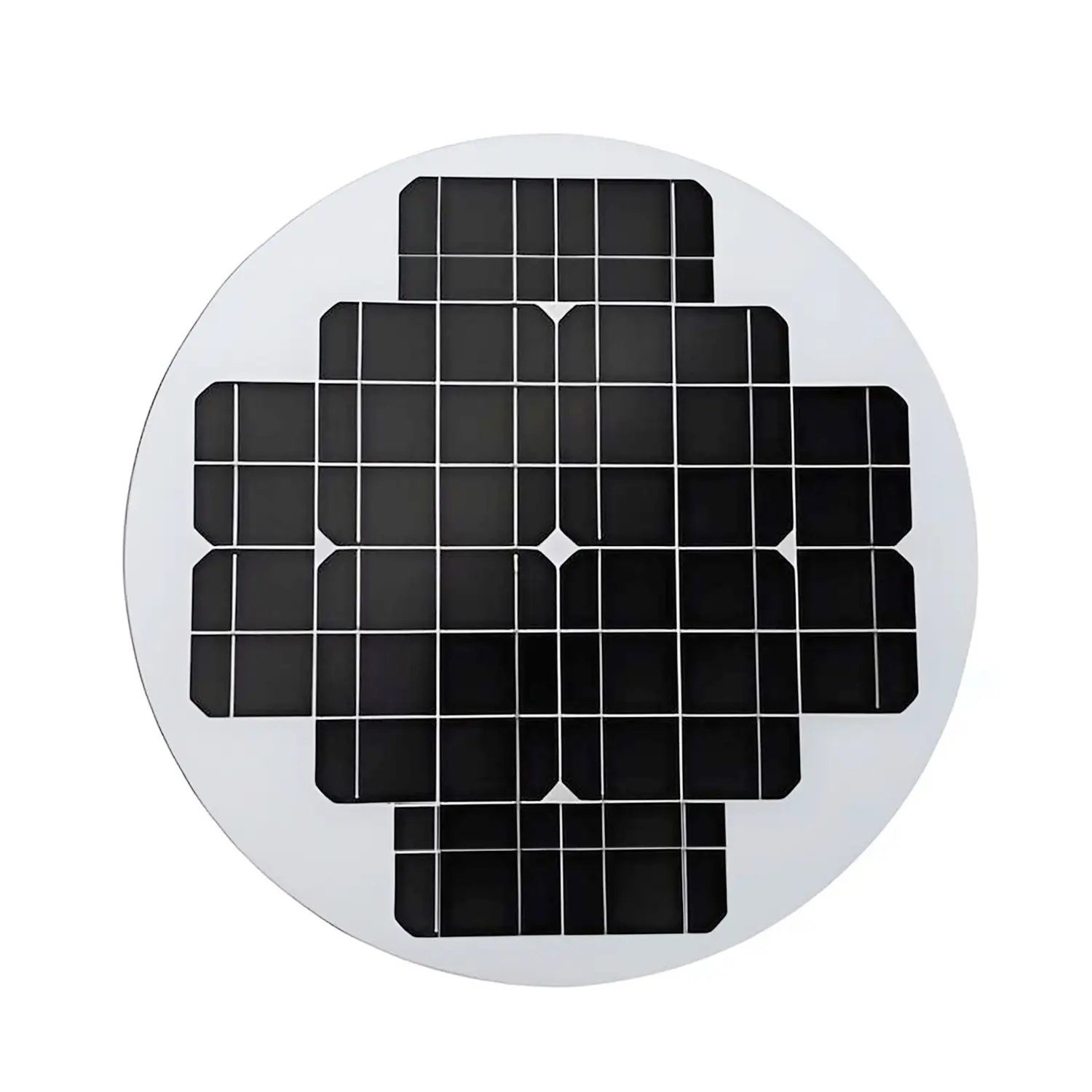 50W Panouri Solare Rotunde