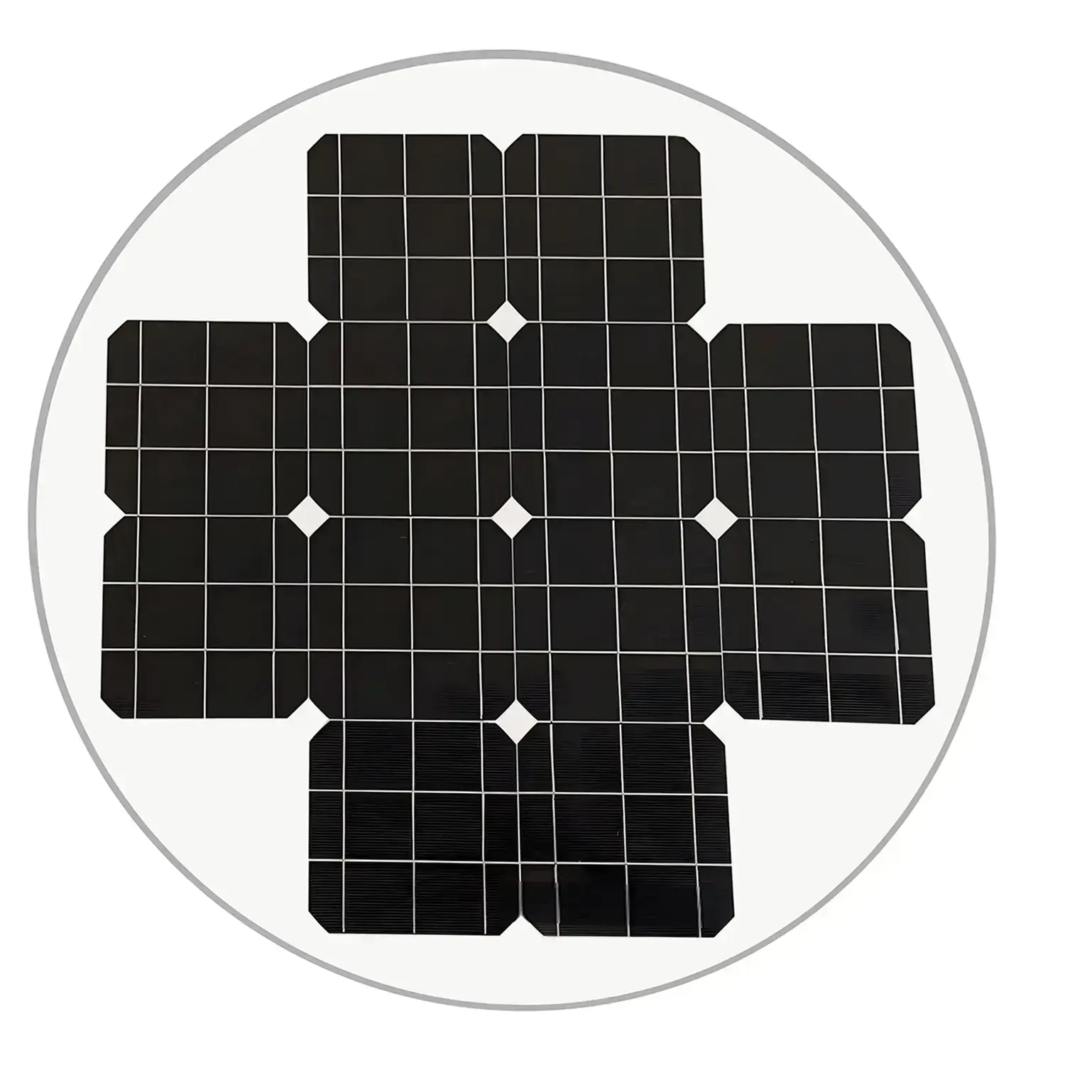 60W Panou Solar Rotund