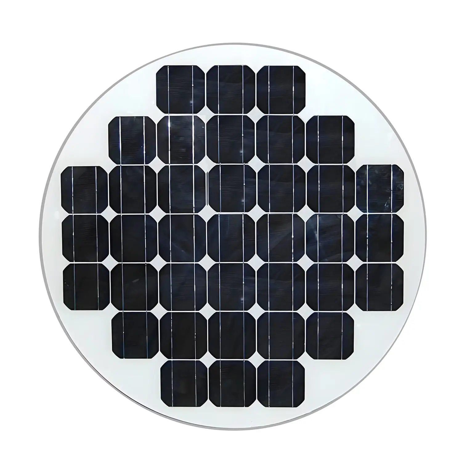 80W Panou Solar Rotund