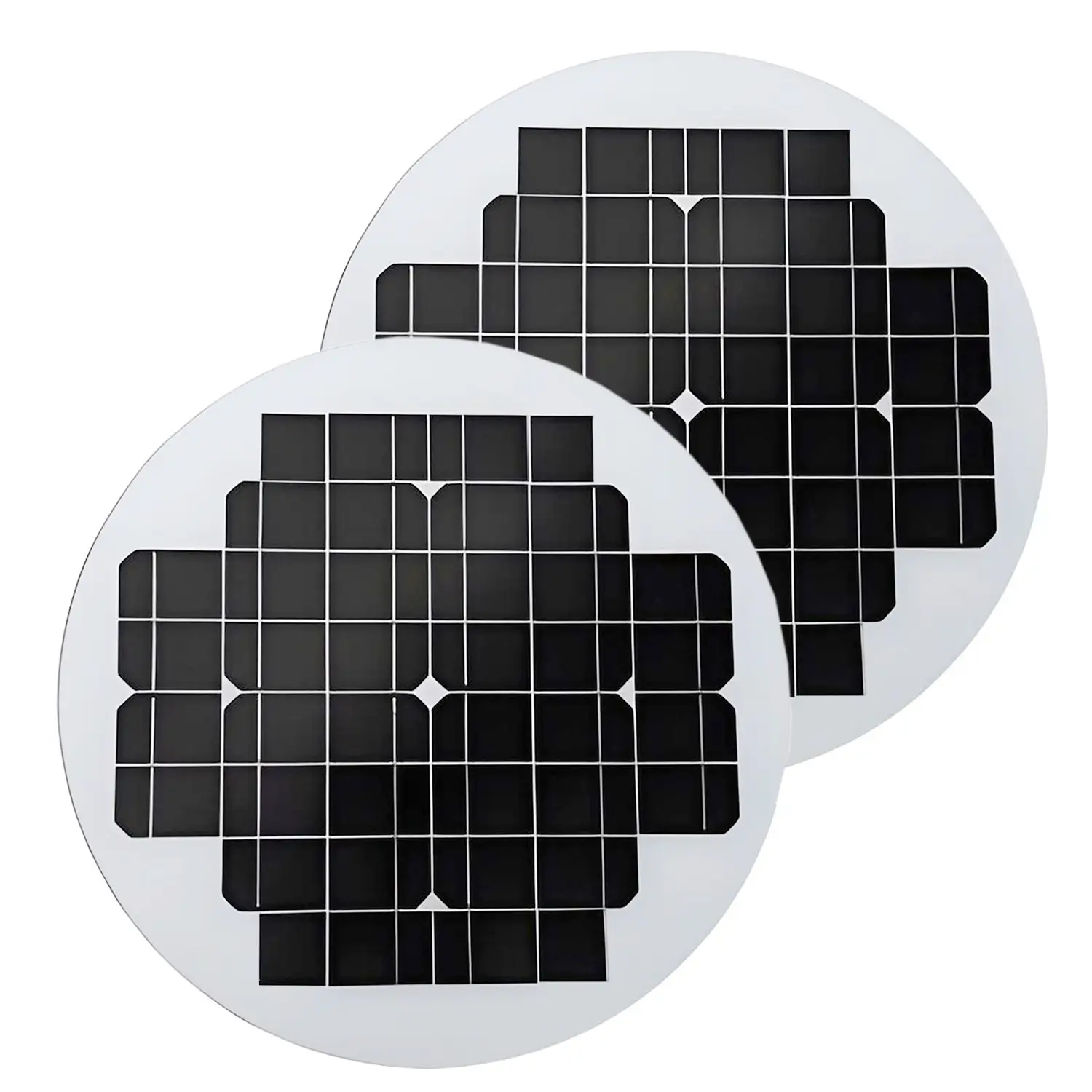 5W Panou Solar Rotund